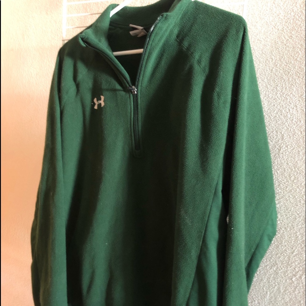EUC MENS Under Armour Pullover W/Zip